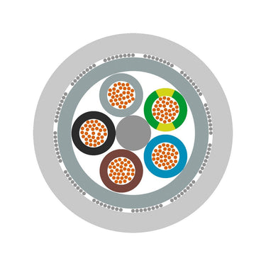ÖLFLEX® CLASSIC 100 CY 300/500V 7G0,5