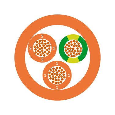 ÖLFLEX® CLASSIC 110 Orange 2X1,5