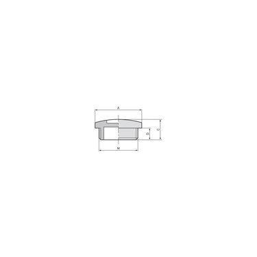 SKINDICHT® BLK-GL-M 40X1.5 +O-RING BK