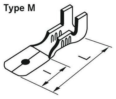 BLADE TERMINALS BB 638 M