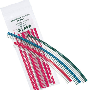 END SLEEVES DIN STRIPS 2.5 BL