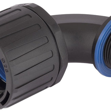 SILVYN® FPAX 90° M40X1.5 / 42 BK