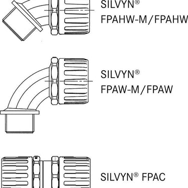 SILVYN® FPAS PA6 25 / 19.1X25.0 GY 50M