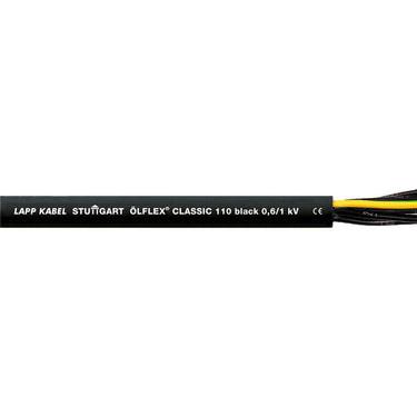 ÖLFLEX® CLASSIC 110 Black 0,6/1kV 3X1