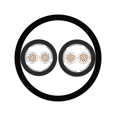ÖLFLEX® TRAIN 317 C TW-P 300V 2X(2X0,75)