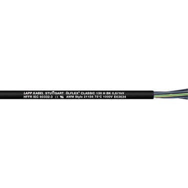 ÖLFLEX® CLASSIC 130 H BK 0,6/1 kV 12G1,5