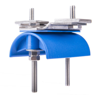 END CLAMP FLAT C30 30X54 STAINLESS