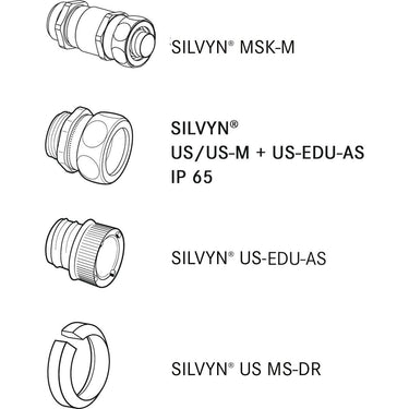 SILVYN® AS-P 10 / 7X10 10M GY