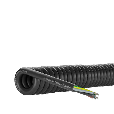 SPIRAL H07BQ-F BLACK 5G1,5/2000